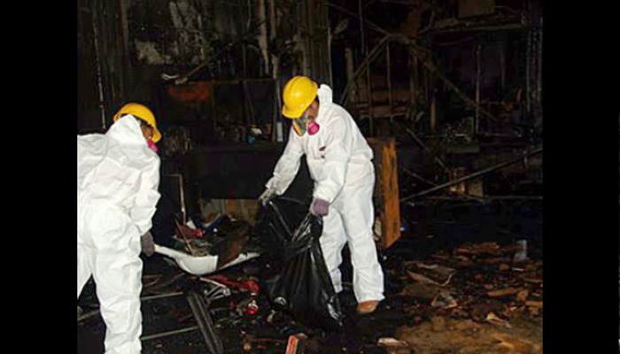 Fire and smoke damage Restoration